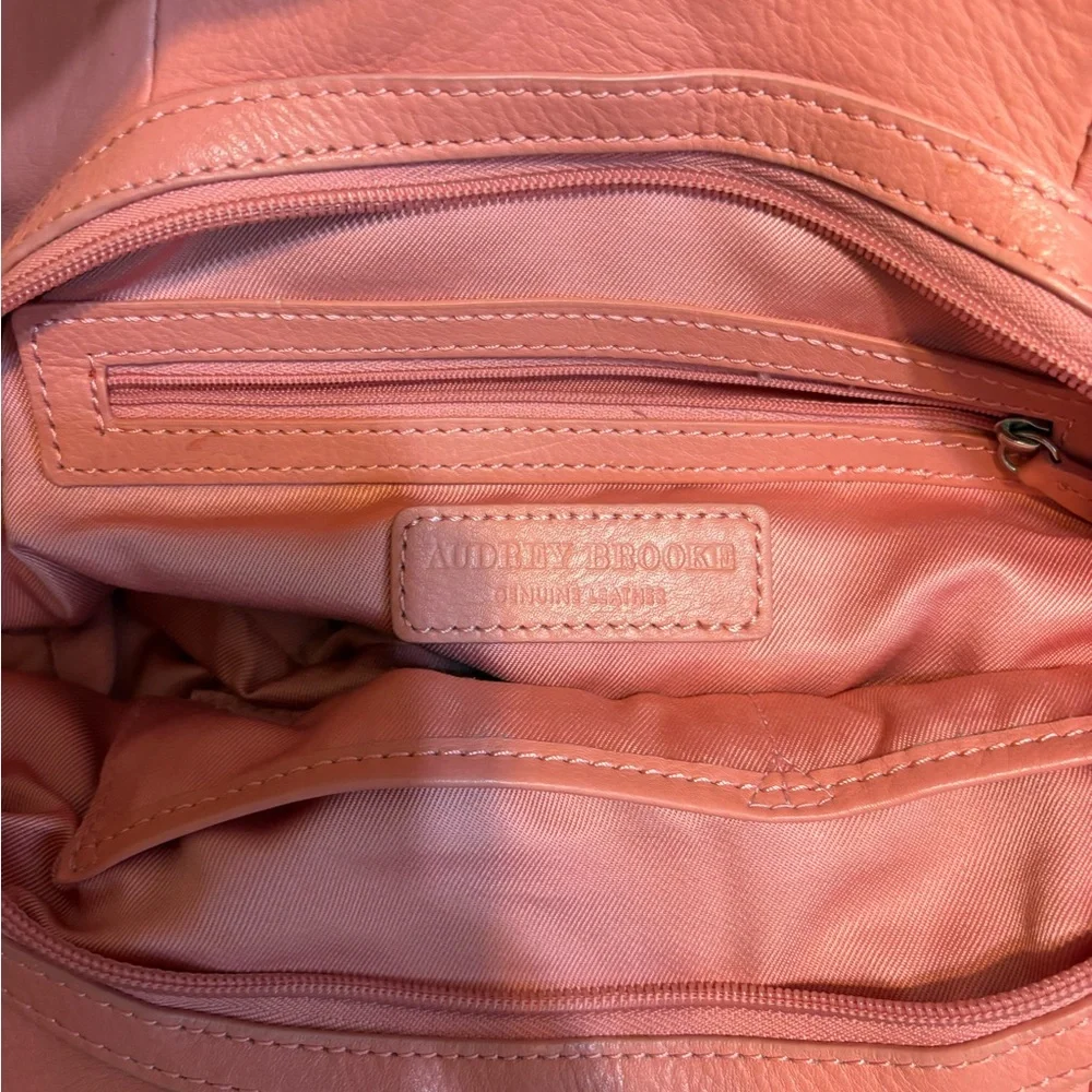 Audrey Brooke Coral Shoulder Bag